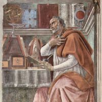 Sandro Botticelli Szent Ágoston című festménye