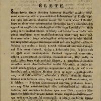 Szent Mór élete (Pécs, 1848)
