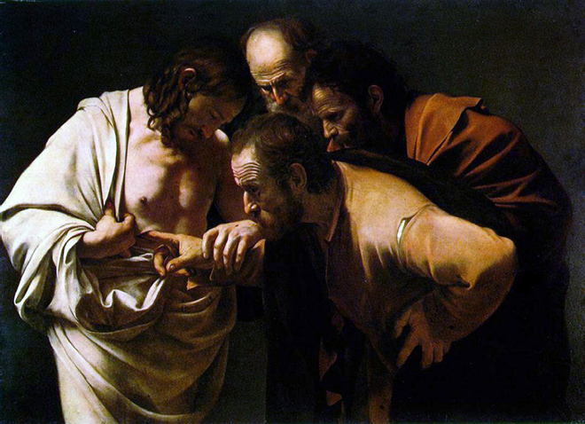 Caravaggio: Szent Tamás apostol