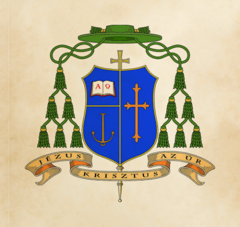 Udvardy György megyéspüspök címere