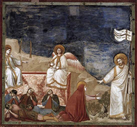 Giotto: Mária és Jézus találkozása