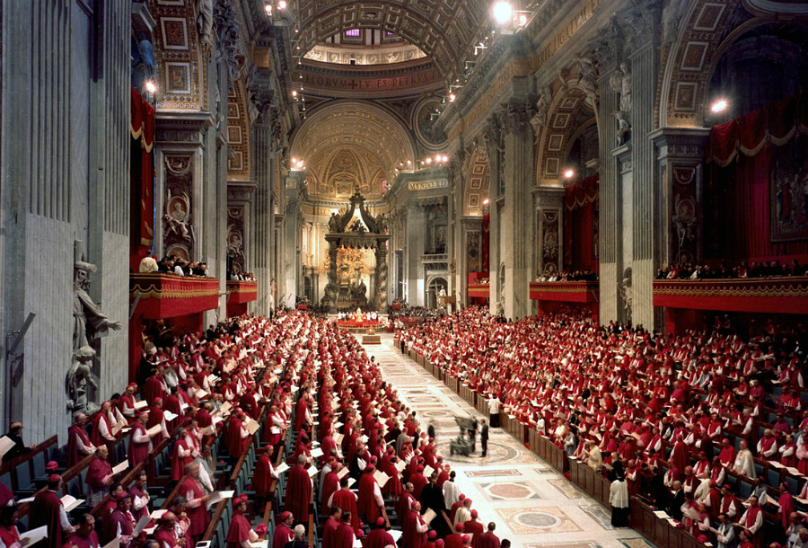A II. Vatikáni Zsinat ülése