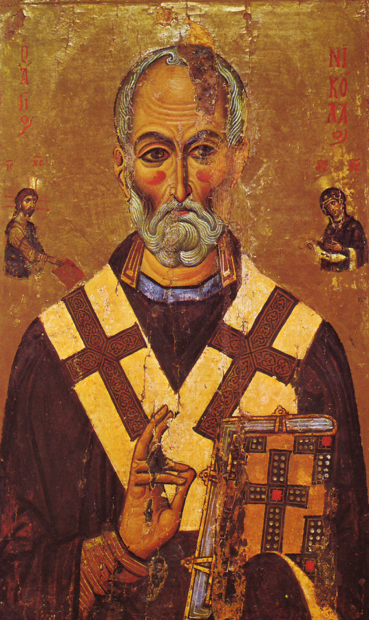 St Nicholas Icon Sinai 13th century