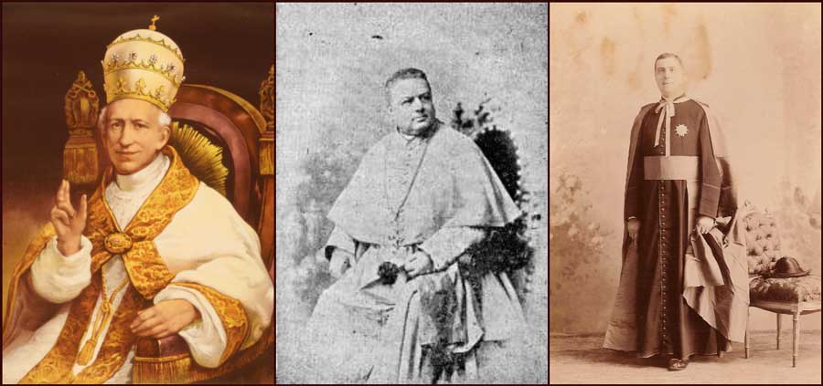 Papa nuncius collage