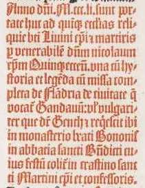 Missale QE Basel rubrum Livinius