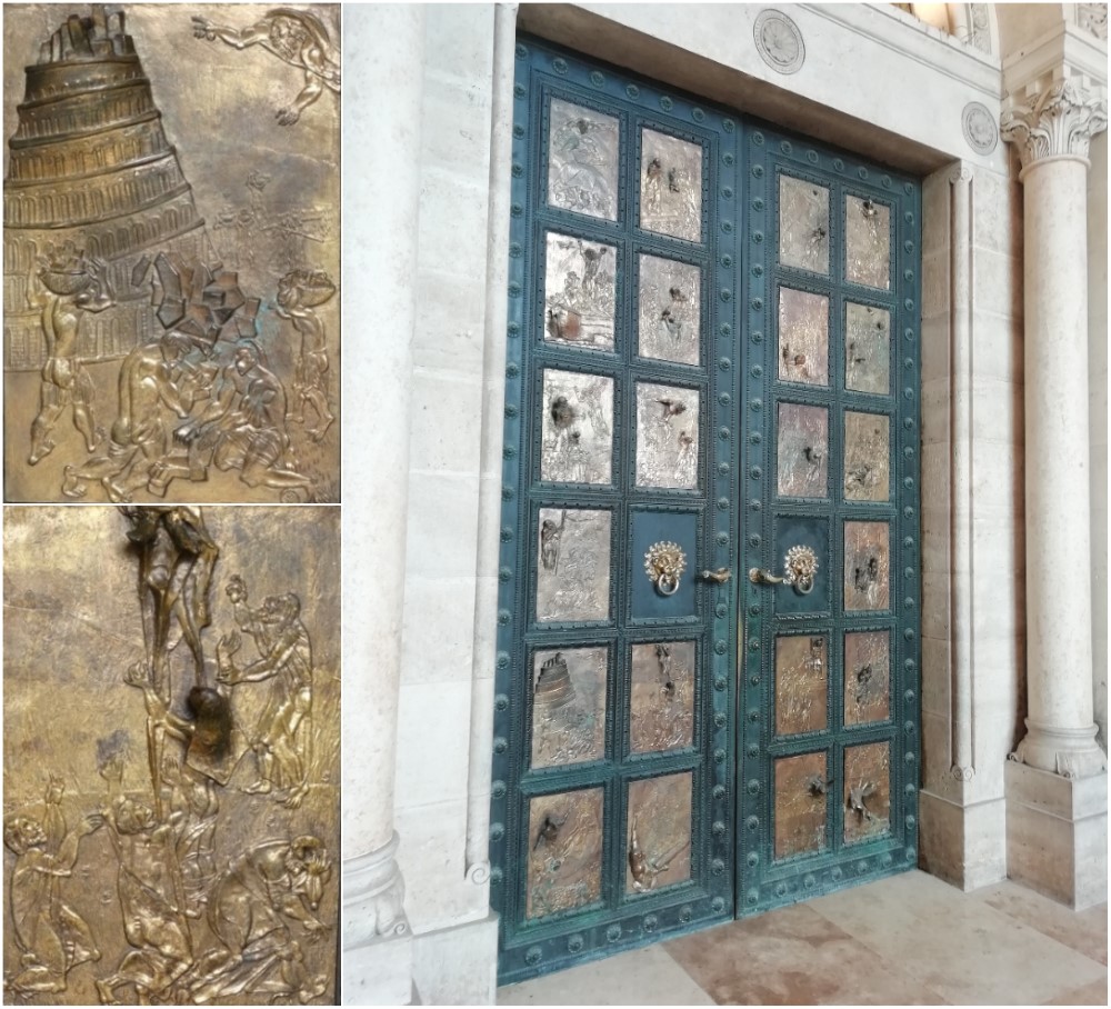 Bazilika arany kapu collage