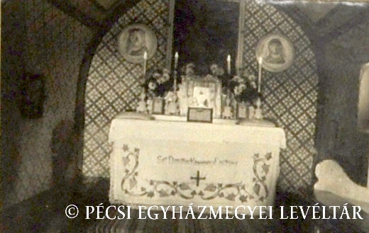 Donatus kapolna regi oltar