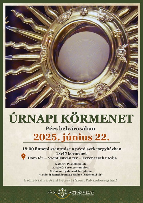 Gyalogos zarándoklat papokert 2022
