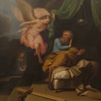 Szent József álma, osztrák festő, 1840 körül, Püspöki Palota