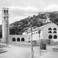 1940-es felvétel a Pálos templomról | Fotó: regipecs.hu