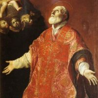 Guido Reni: Szent Fülöp extázisa  (1614, Santa Maria in Vallicella, Róma)