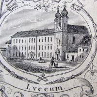 A Pécsi Püspöki Lyceum épülete (ma Király utca 44.)