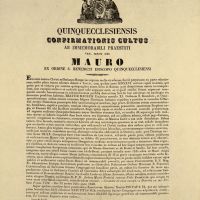 A Rítuskongregáció dekrétuma hivatalosan is elismeri Mór püspök emberemlékezetet meghaladó életszentségét (Róma, 1848. július 22.)