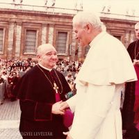 Találkozás II. János Pál pápával – Rómában. (é. n.)