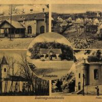 Bakonyszentlászlói képeslap a 20. század első feléből