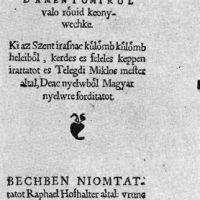 Az keresztyensegnec fondamentomiról valo rouid koenywechke. (Bécs, 1562)