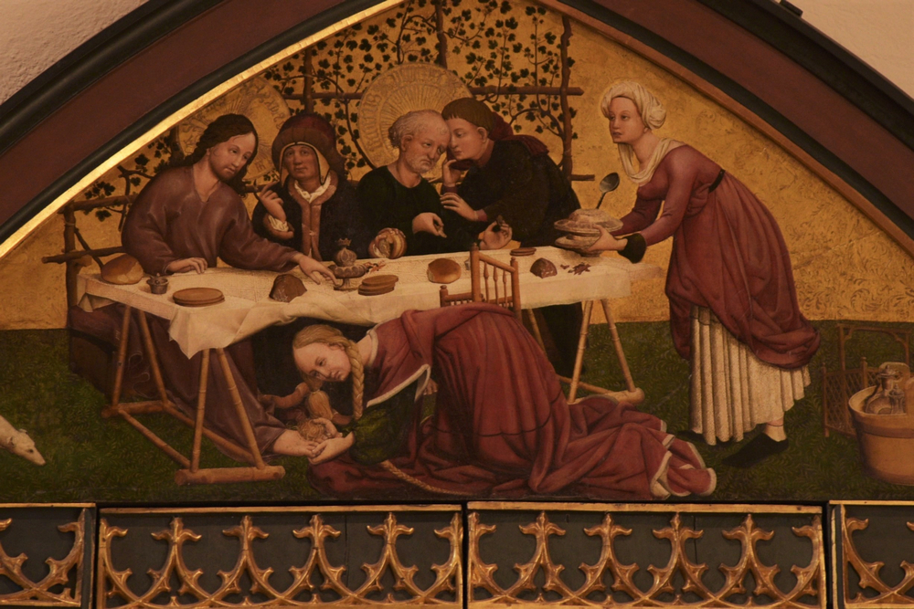 Tiefenbronn,,Germany,-,May,8,,2021:,Late,Gothic,Depiction,By