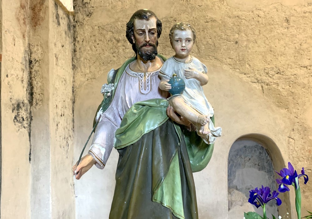 Szent_József_szobor_Málomi_templom_Egyedi